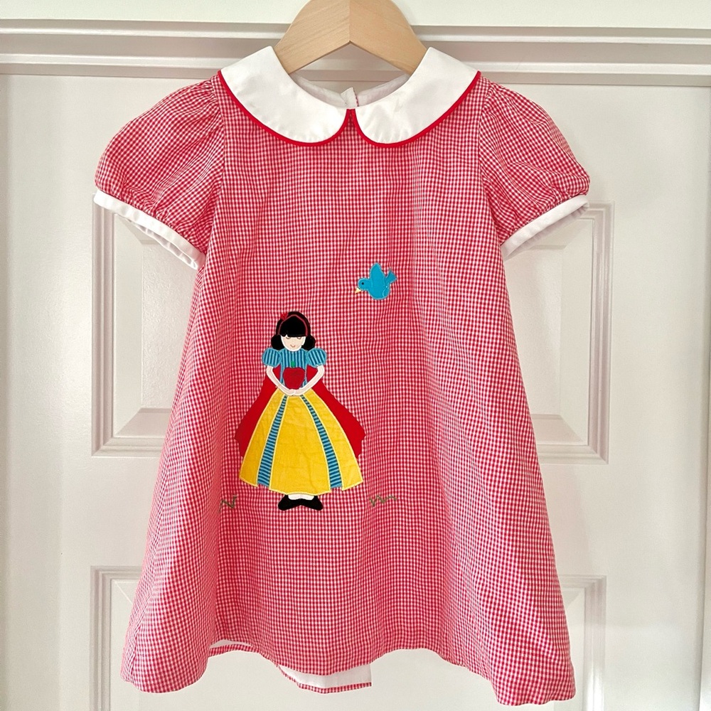 Mulberry Street Gingham Dress with Snow White